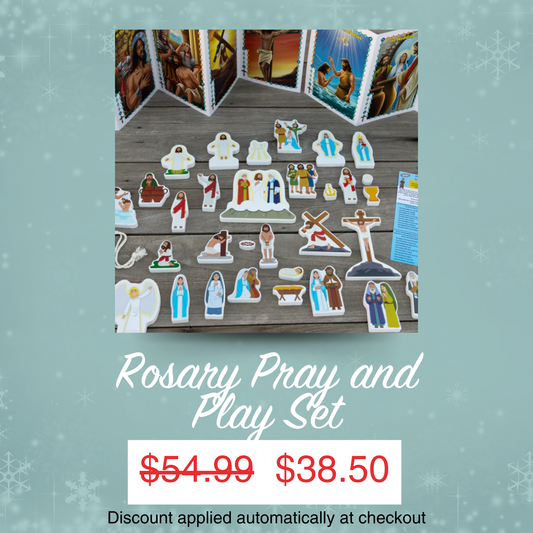 Rosary Pray and Play Set by Saintly Heart & Brother Francis