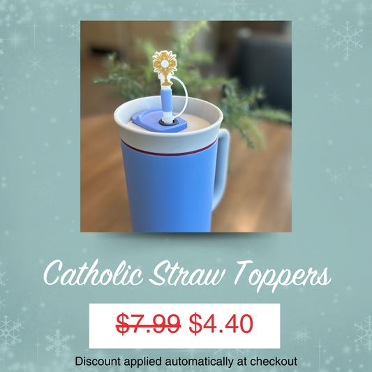 Catholic Straw Toppers