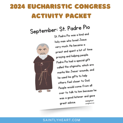 Eucharistic Congress Printable Pack