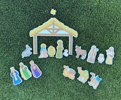 Quiet Nativity Set