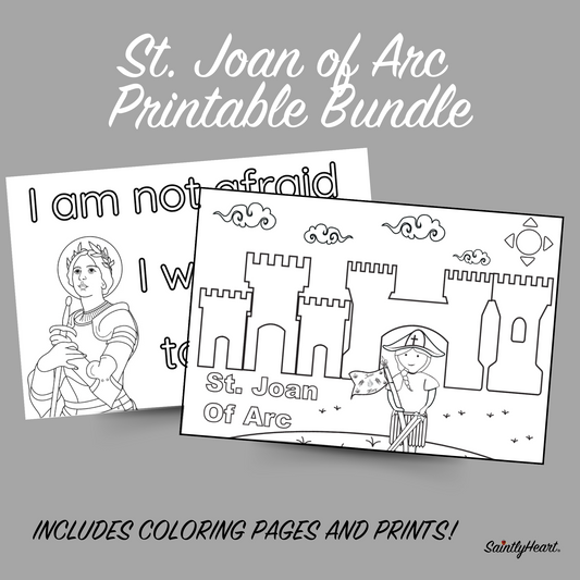 St. Joan of Arc Printable Bundle