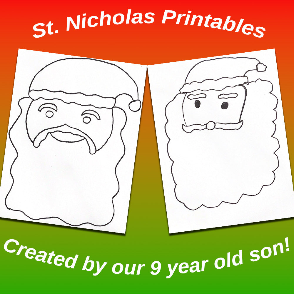 St Nick Printable Craft