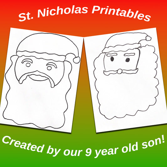 St Nick Printable Craft